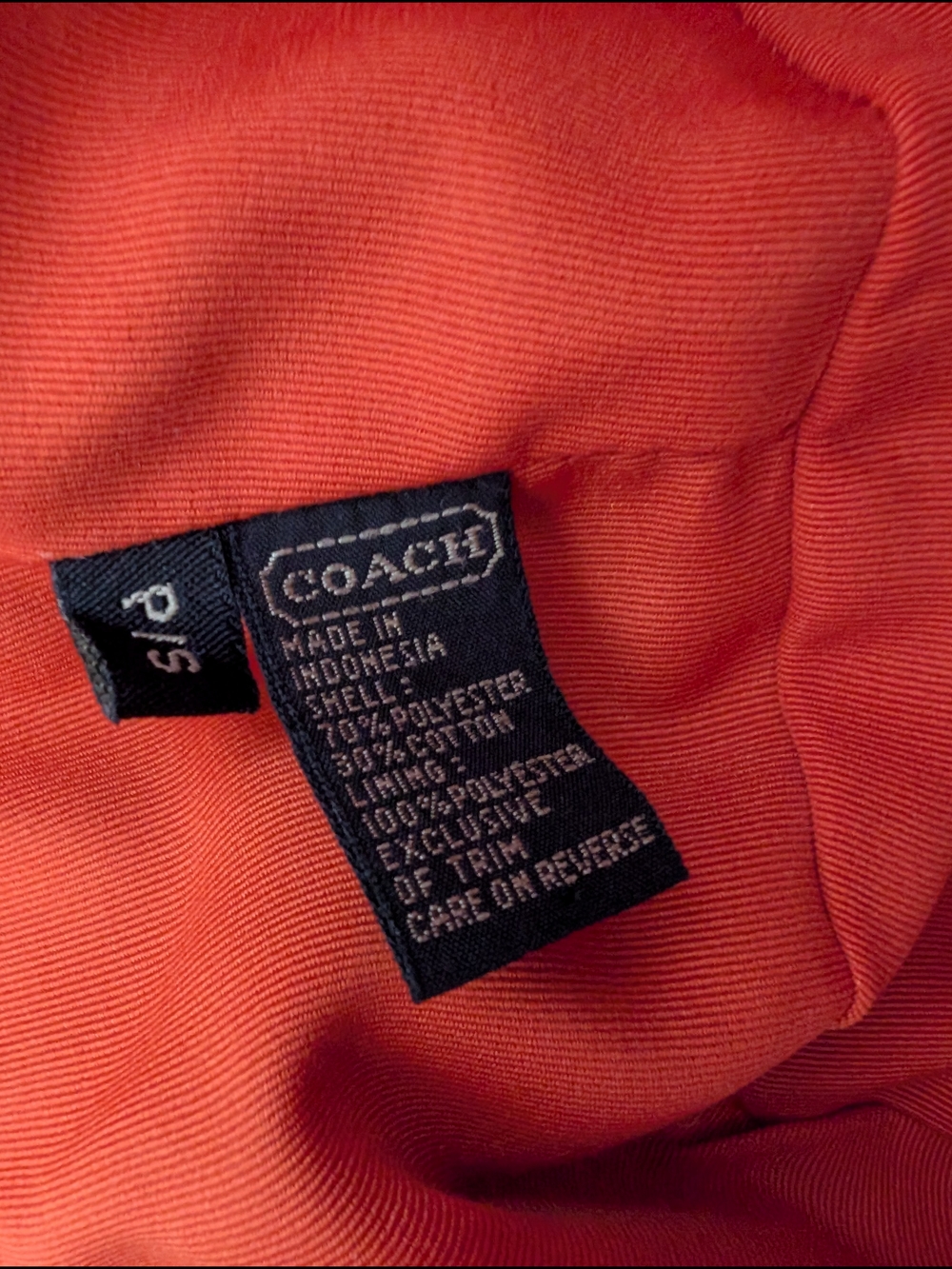 Coach Beige and Brown Signature Logo Bucket Hat - Picture 5 of 5